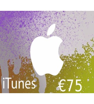 iTunes EUR 75 AT Card Key 
